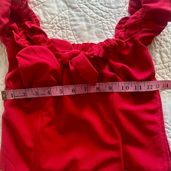 I.AM.GIA. Crop Top. Red. Size Large. - Picture 13 of 14